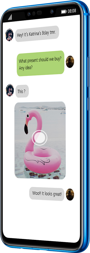 HUAWEI nova 3i smart shopping with AI