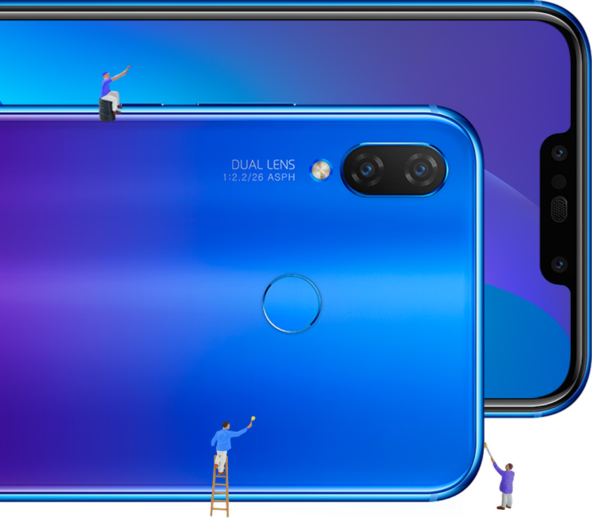 HUAWEI nova 3i four cameras