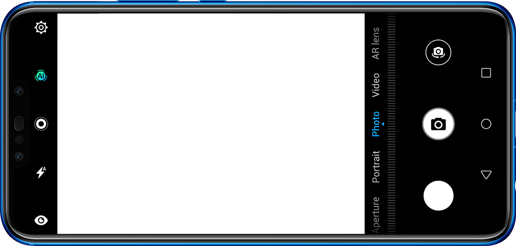 HUAWEI nova 3i AI camera scenes