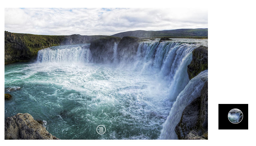 HUAWEI nova 3i camera AI scenes waterfall