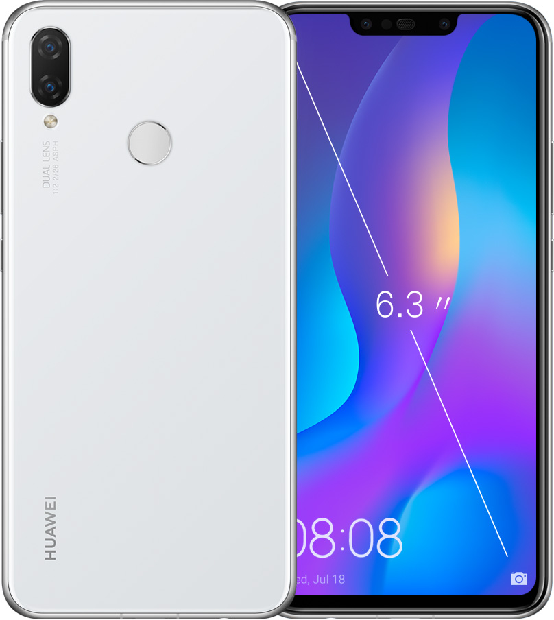 HUAWEI nova 3i white color