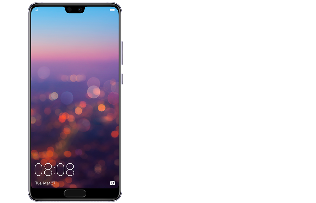 Huawei P20 Pro fullview display ultra-thin bezels
