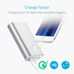 Picture of Anker PowerCore+ 10,050 mAh Quick Charge 3.0 Power Bank - Silver