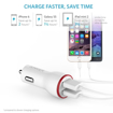 Picture of Anker PowerDrive , 2 Ports 24W With 3ft Micro USB to USB Cable - White