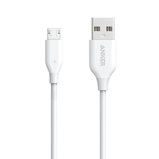 Picture of Anker PowerLine , Micro USB 3ft - White