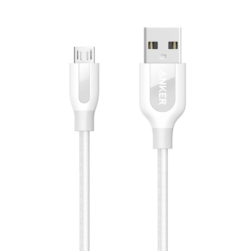 Picture of Anker Powerline+ , Micro USB 3ft - White