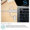 Picture of Naztech , MFi Lightning Braided 3-in-1 ( Micro , USB Type-C , Lightning )  Hybrid USB Cable - Silver