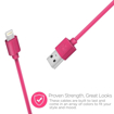 Picture of HyperGear , MFi Lightning 4ft. Charge & Sync Cable - Pink