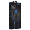 Picture of Naztech , NoiseHush NX80 Stereo 3.5mm Headset with Mic - Blue / Black