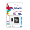 صورة اداتا ، بطاقة ذاكرة مايكرو  SDHC/SDXC UHS-I U1 بسعة 16GB الفئة 10 مع محول