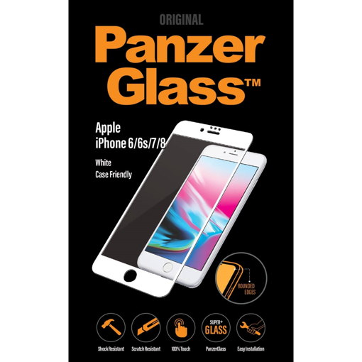 بانزر جلاس حماية شاشة زجاجية لأجهزة أبل آيفون 6 6s 7 8
