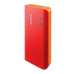 Picture of ADATA Power Bank 10,000 mAh with LED Flash Light - Red & Orange
