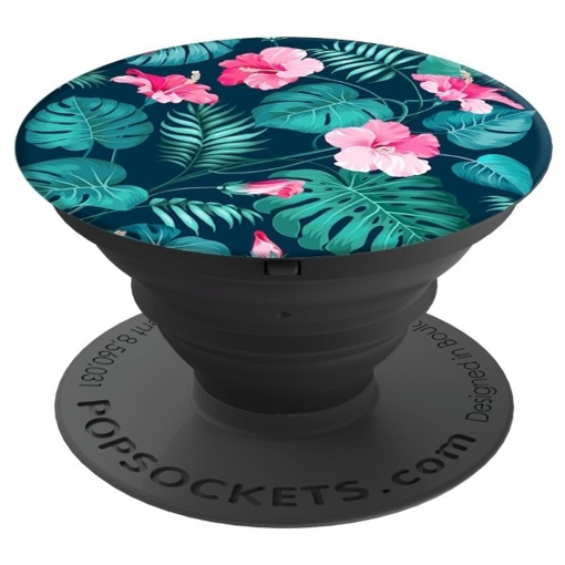 Picture of PopSockets Collapsible Grip & Stand for Phones and Tablets - Hibiscus