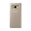Picture of Samsung S8 Clear View Standing Cover - Gold