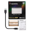 Picture of ADATA SE730H 256 GB Type-C External SSD Dust and Waterproof Durable - Gold