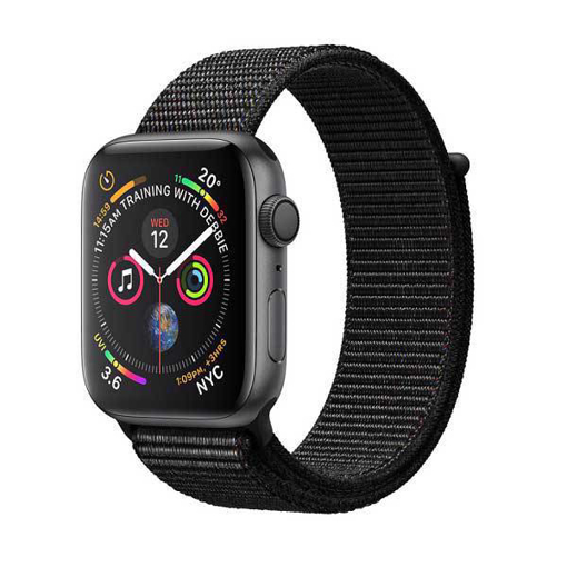 Picture of Apple Watch Series 4 GPS,  40mm  Aluminium Case with Black Sport Loop - Space Grey