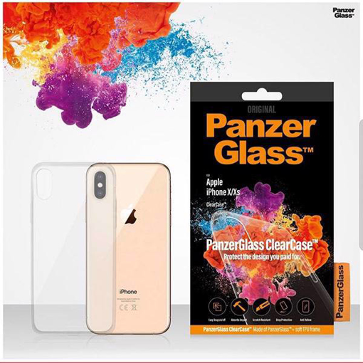 Picture of PanzerGlass Clear Glass Back Case For iPhone XS Max - Clear