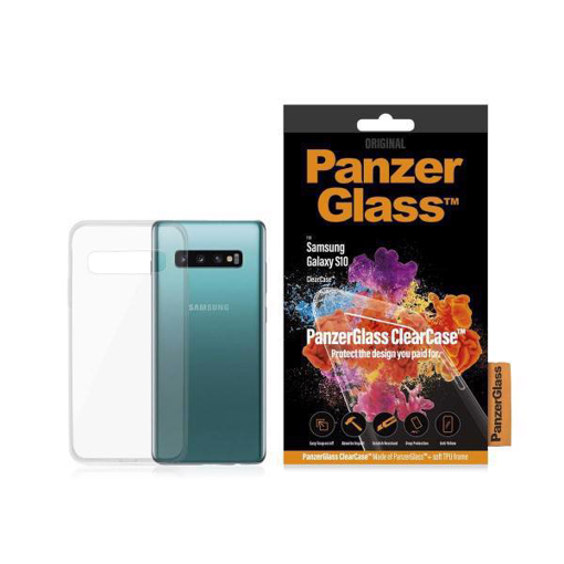 Picture of PanzerGlass Clear Glass Back Case For Samsung S10 - Clear