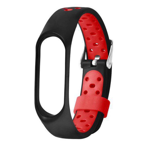 Picture of Replacement Band , For Xiaomi Mi Band 3 Black - Red