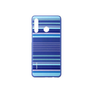 Picture of Huawei PC Protective Back Cover Mobile Case, for (Huawei) P30 Lite - Striped Blue