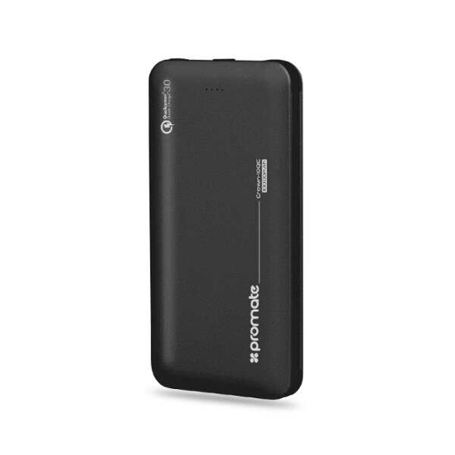 Picture of Promate Power Bank 18W PD 10000mAh With QC3.0 - Black