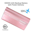Picture of Promate Power Bank 18W PD 10000mAh With QC 3.0 - Rose Gold