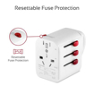 Picture of Promate Travel Adapter With 30W QC3.0 Fast Charge USB And PD 18W - White
