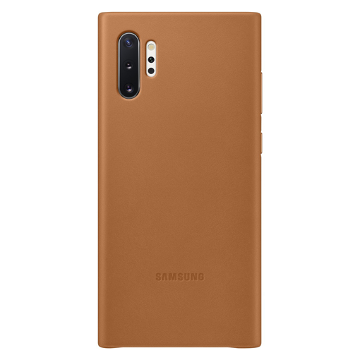 Picture of Samsung Leather Cover For Note 10+ - Camel