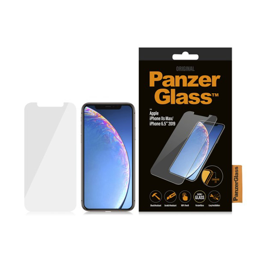 صورة بانزر جلاس حماية شاشة زجاجية لاجهزة ابل iPhone 11 Pro Max  - شفاف 