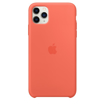 صورة ابل غطاء حماية خلفي سيليكون لاجهزة ابل iPhone 11 Pro Max- برتقالي 