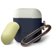 Picture of Elago Duo Hang Silicon Case For AirPods - Body-Jean Indigo / Top-Classic White, Yellow