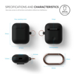 Picture of Elago Hang Silicon Case For Apple AirPods - Black