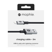 Picture of mophie USB-A To Lightning Connector Cable 3m - Black