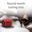 Picture of Promate HUMMER Wireless Speaker 10W with FM - Red