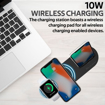 Picture of Promate Charging Dock Lightning 18W PD 10W Wireless Charger for AirPods & SmartPhones Apple Watch Charger - Grey