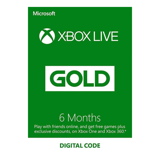 Picture of Microsoft Xbox Live - 6 Months (Saudi Store)