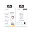 Picture of iOsuite Lite Buds Wireless Bluetooth Headset TWS with Wireless charging Case and Silicon Case - White
