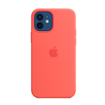 Picture of Apple iPhone 12 - 12 Pro Silicone Case with MagSafe - Pink Citrus