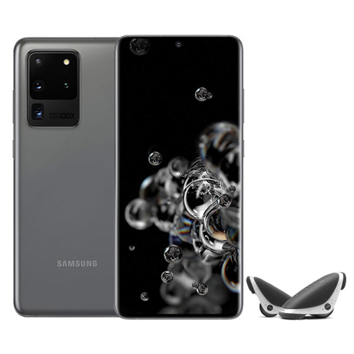 Samsung Galaxy S20 Ultra 5G, 128GB, 12GB Ram - Gray. HADDAD