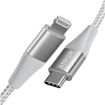 Picture of Anker PowerLine +II USB-C Cable to  Lightning  3ft - Silver