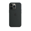 صورة ابل غطاء حماية خلفي سيليكون لاجهزة ابل iPhone 13 - 13 Pro - أسود