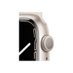 Picture of Apple Watch Series 7 GPS, 45mm Starlight Aluminium Case with Starlight Sport Band