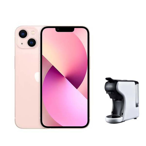 Picture of Apple iPhone 13, 512 GB - Pink With Coffee Maker