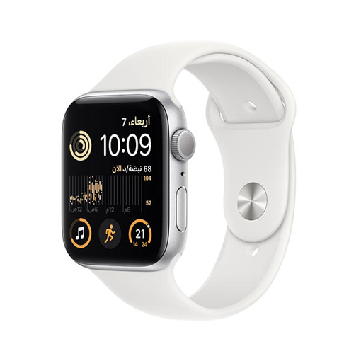 Picture of Apple Watch SE 2nd Gen GPS 40mm White, Case with Starlight Sport Band