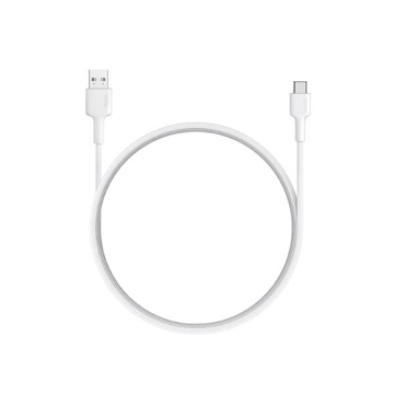 Picture of AUKEY ES Braided Nylon Sync & Charge USB-A To USB-C cable 0.9m CD30 - White