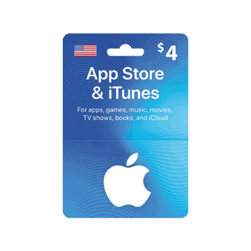 Picture of iTunes Gift Card $4 (US Store)