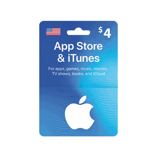 Picture of iTunes Gift Card $4 (US Store)