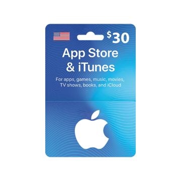 Picture of Apple & iTunes Giftcard $30 (US Store)