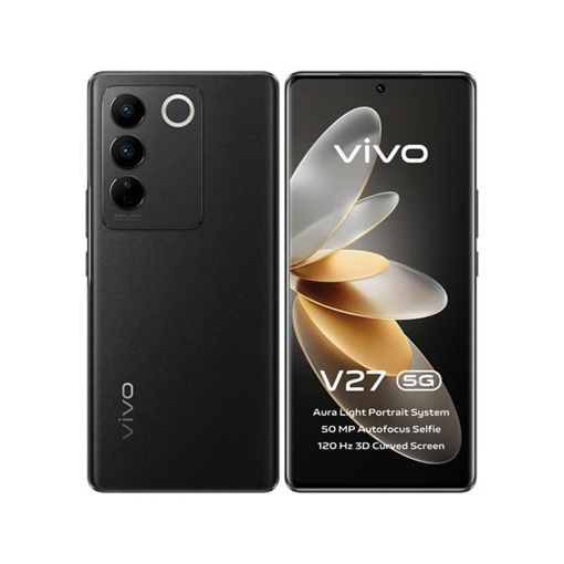 Picture of Vivo V27, 5G, 256 GB, Ram 8 GB - Noble Black