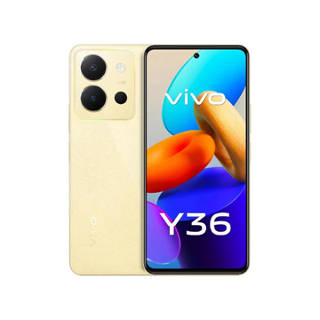Picture of vivo Y36, 128 GB, 8 GB RAM, 4G - Vibrant Gold